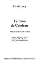 Tapa de La main de Cendrars