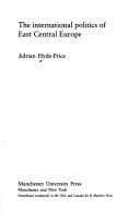 Tapa de The international politics of East Central Europe
