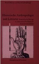 Tapa de Historische Anthropologie und Literatur