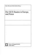 Tapa de Die GUS-Staaten in Europa und Asien