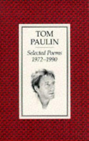 Tapa de Selected poems, 1972-1990