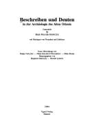 Tapa de Beschreiben und Deuten in der Archäologie des Alten Orients