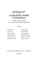 Tapa de "Solidarność" a wychodzenie Polski z komunizmu