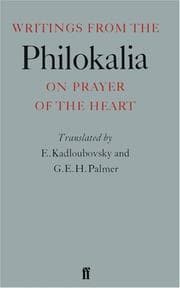 Tapa de Writings from the Philokalia on prayer of the heart
