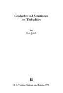 Tapa de Geschichte und Situationen bei Thukydides