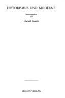 Tapa de Historismus und Moderne