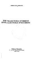 Tapa de Intellectuels d'Orient, intellectuels d'Occident