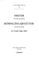 Tapa de Dikter på vers och prosa