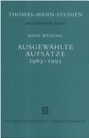 Tapa de Ausgewählte Aufsätze, 1963-1995