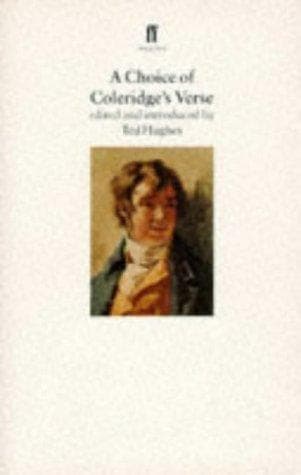 Tapa de A choice of Coleridge's verse