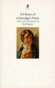 Tapa de A choice of Coleridge's verse