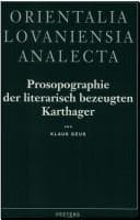 Tapa de Prosopographie der literarisch bezeugten Karthager