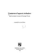 Tapa de Cantarem d'aquestz trobadors