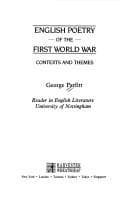 Tapa de English poetry of the First World War
