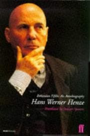 Tapa de Bohemian Fifths Werner Henze