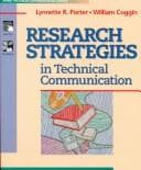 Tapa de Research strategies in technical communication