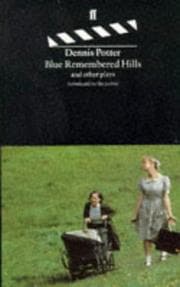 Tapa de Blue Remembered Hills and Other Plays
