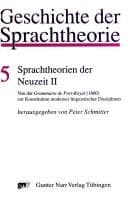 Tapa de Sprachtheorien der Neuzeit