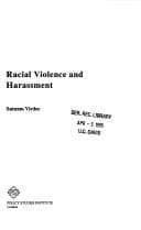 Tapa de Racial violence and harassment