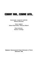 Tapa de Czarny rok, czarne lata