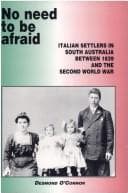 Tapa de No need to be afraid