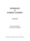 Tapa de Hommage à Robert Jammes