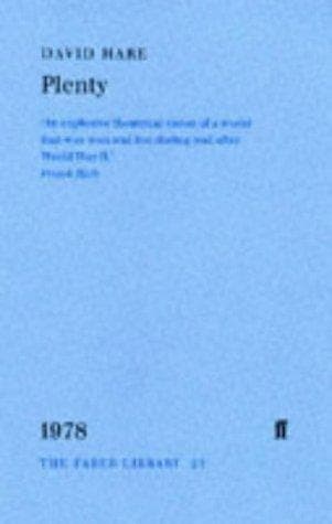 Tapa de Plenty (Faber Library)