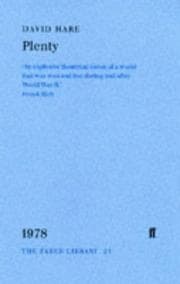 Tapa de Plenty (Faber Library)