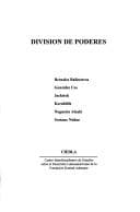 Tapa de División de poderes