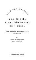 Tapa de Vom Glück, eine Leberwurst zu lieben