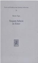 Tapa de Targum scheni zu Ester