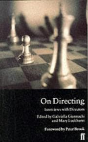Tapa de On Directing