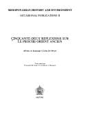 Tapa de Cinquante-deux reflexions sur le proche-orient ancien