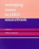 Tapa de The emerging issues in human resource development sourcebook
