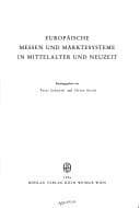 Tapa de Europäische Messen und Märktesysteme im Mittelalter und Neuzeit