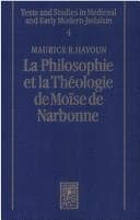 Tapa de La philosophie et la théologie de Moı̈se de Narbonne (1300-1362)