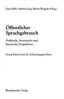 Tapa de Öffentlicher Sprachgebrauch