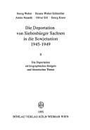 Tapa de Die Deportation von Siebenbürger Sachsen in die Sowjetunion 1945-1949