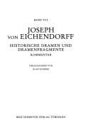Tapa de Historische Dramen und Dramenfragmente
