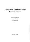 Tapa de Políticas de Estado en salud