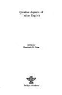 Tapa de Creative aspects of Indian English