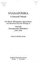 Tapa de Nyanaponika