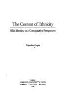 Tapa de The Context of Ethnicity