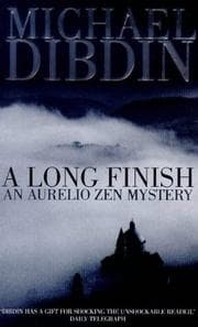 Tapa de A Long Finish (Aurelio Zen Mystery)