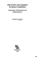 Tapa de The state and market in India's shipping