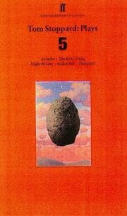 Tapa de Plays 5 (Arcadia / The Real Thing / Night & Day / Indian Ink / Hapgood)