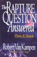 Tapa de The rapture question answered