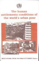 Tapa de The human settlements conditions of the world's urban poor