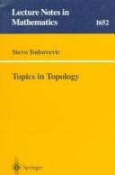 Tapa de Topics in topology