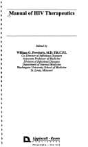 Tapa de Manual of HIV therapeutics